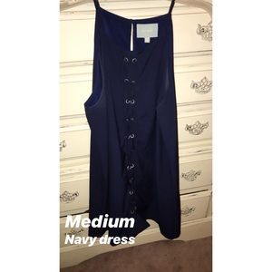 Navy blue dress